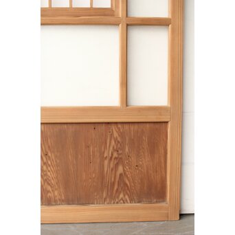 色ガラスと障子の建具 4枚1組　GD0267Y 