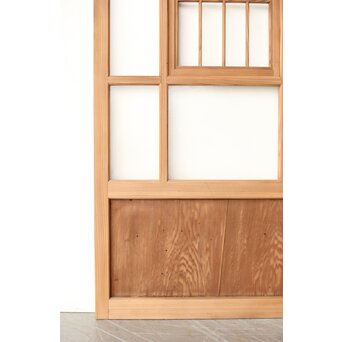 色ガラスと障子の建具 4枚1組　GD0267Y 