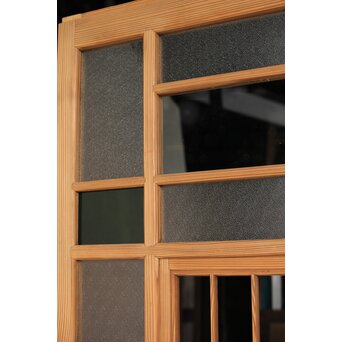 色ガラスと障子の建具 4枚1組　GD0267Y 