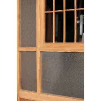 色ガラスと障子の建具 4枚1組　GD0267Y 