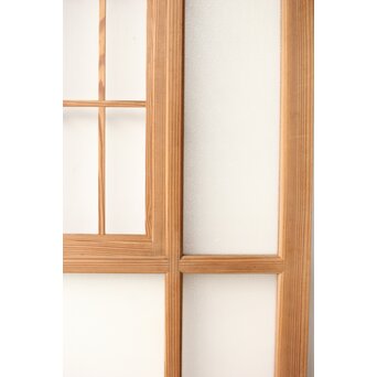 色ガラスと障子の建具 4枚1組　GD0267Y 