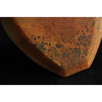 Almeric Walter ワルターガラス 蝶文トレイ　Y057 