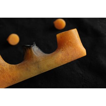 Almeric Walter ワルターガラス 鍬形文インクトレイ　Y058 