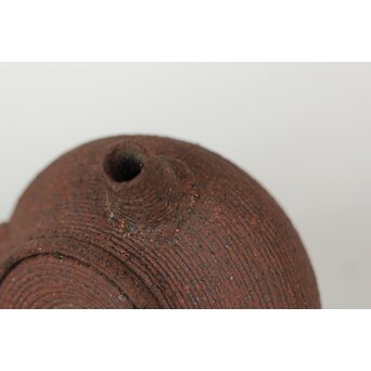 片岡二光 常滑焼 南蛮手急須　P519 