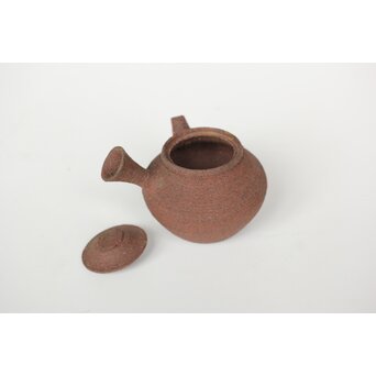 片岡二光 常滑焼 南蛮手急須　P519 