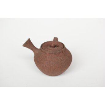 片岡二光 常滑焼 南蛮手急須　P519 