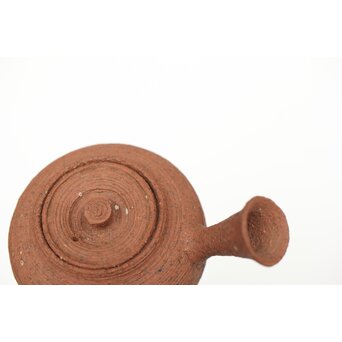 片岡二光 常滑焼 南蛮手急須　P520 