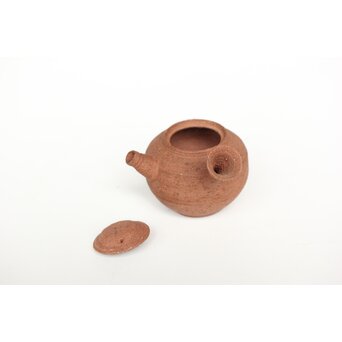 片岡二光 常滑焼 南蛮手急須　P520 