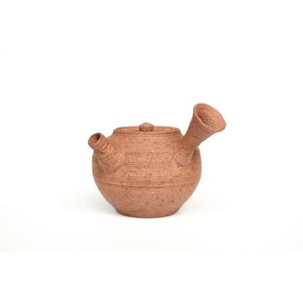 片岡二光 常滑焼 南蛮手急須　P520