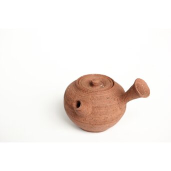 片岡二光 常滑焼 南蛮手急須　P520 