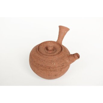 片岡二光 常滑焼 南蛮手急須　P520 