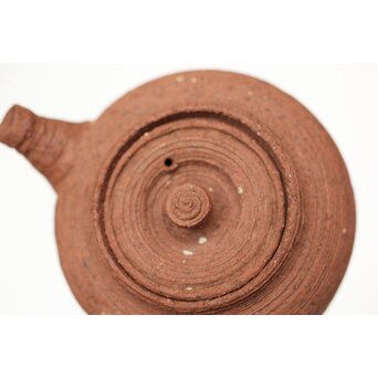 片岡二光 常滑焼 南蛮手急須　P520 