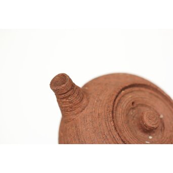 片岡二光 常滑焼 南蛮手急須　P520 