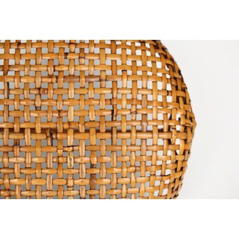 飯塚琅玕斎 竹工芸 籠　U369 