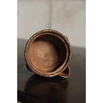 西村春湖 備前焼 宝瓶 急須　P526 