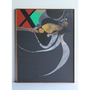 立山崇「誇A」ミクストメディア　Z588