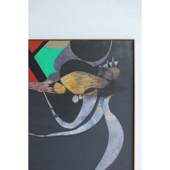 立山崇「誇A」ミクストメディア　Z588 