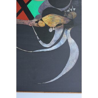 立山崇「誇A」ミクストメディア　Z588 