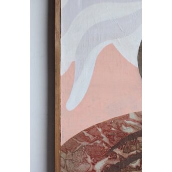 立山崇「休み天使」ミクストメディア　Z589 