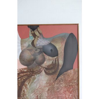 立山崇「休み天使」ミクストメディア　Z589 