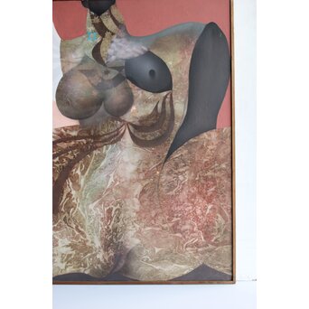 立山崇「休み天使」ミクストメディア　Z589 