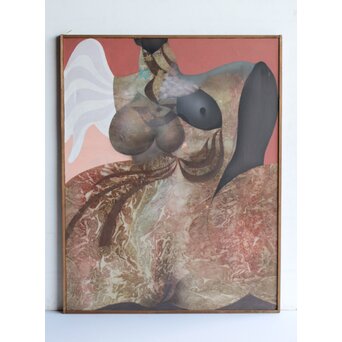 立山崇「休み天使」ミクストメディア　Z589 