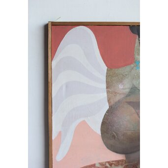 立山崇「休み天使」ミクストメディア　Z589 