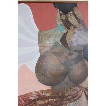 立山崇「休み天使」ミクストメディア　Z589 