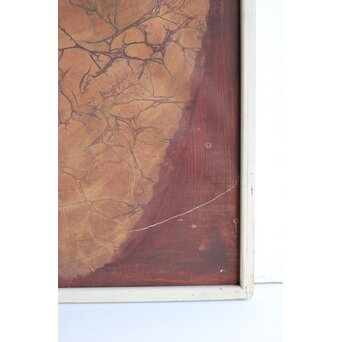 立山崇「おめん」ミクストメディア　Z590 