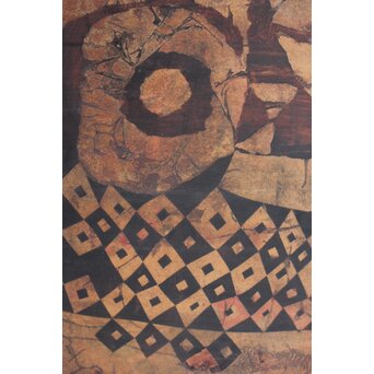 立山崇「おめん」ミクストメディア　Z590 