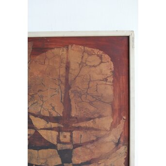 立山崇「おめん」ミクストメディア　Z590 