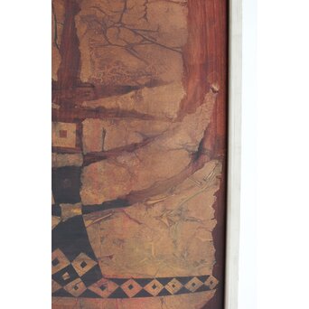 立山崇「おめん」ミクストメディア　Z590 