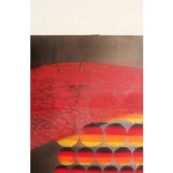 立山崇「半物質空間」ミクストメディア　Z591 