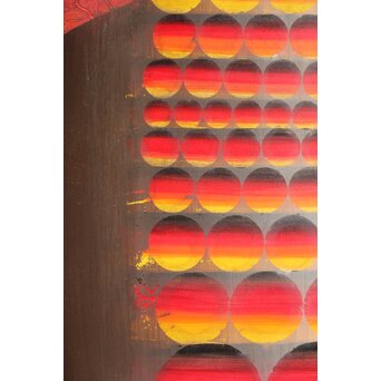 立山崇「半物質空間」ミクストメディア　Z591 