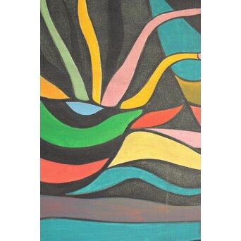 立山崇「触手」油彩　Z593 