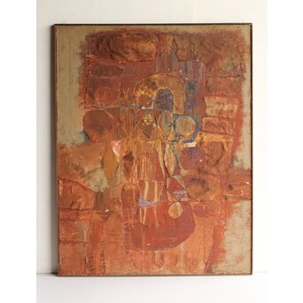 立山崇「帰趨」ミクストメディア　Z594