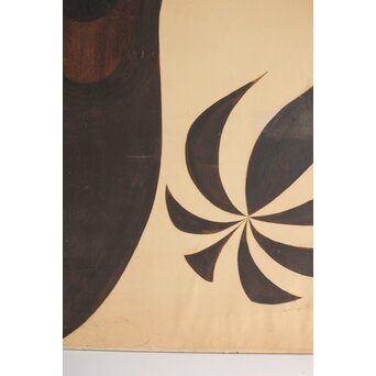 立山崇「かたち」油彩　Z595 