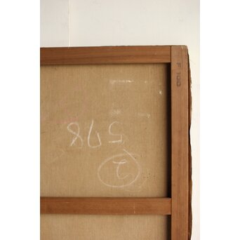 立山崇「かたち」油彩　Z595 