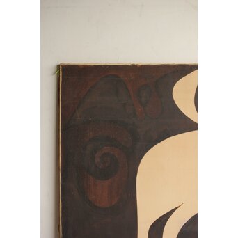 立山崇「かたち」油彩　Z595 