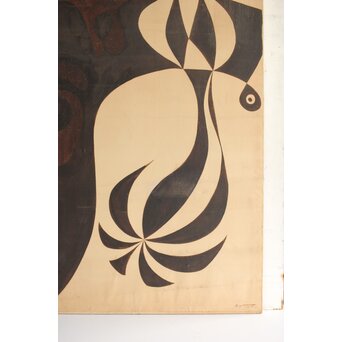 立山崇「かたち」油彩　Z595 