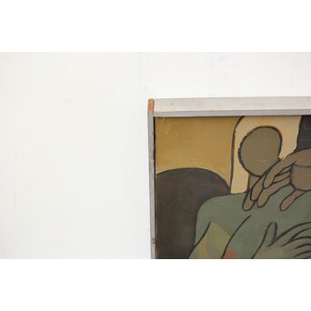 立山崇「天使のとまどい」油彩　Z597 