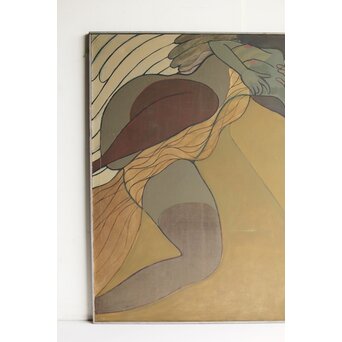 立山崇「天使のとまどい」油彩　Z597 