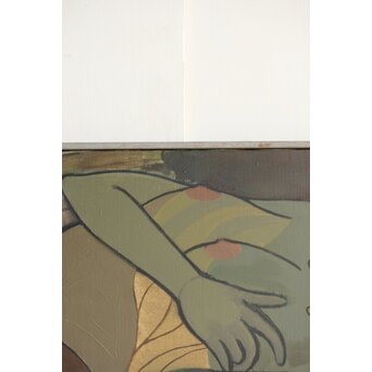 立山崇「天使のとまどい」油彩　Z597 