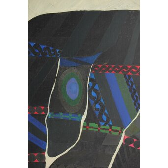 立山崇「天使のよそおい」油彩　Z599 