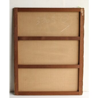 立山崇「天使のよそおい」油彩　Z599 