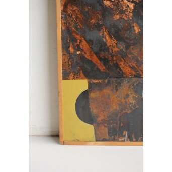 立山崇「さどる」銅板油彩　Z600 