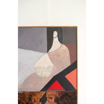 立山崇「さどる」銅板油彩　Z600 