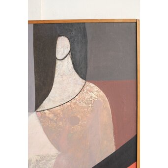 立山崇「さどる」銅板油彩　Z600 