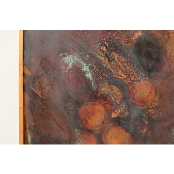 立山崇「ほし」銅板油彩　Z606 