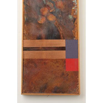 立山崇「ほし」銅板油彩　Z606 